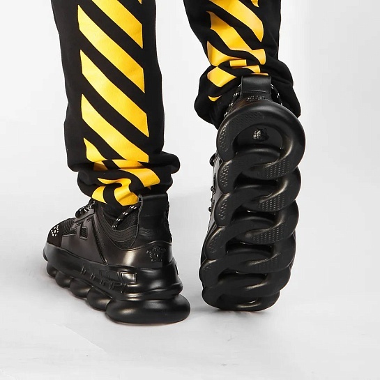 Кроссовки Versace Chain Reaction 2 Chainz - Black