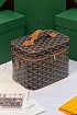 Кожаная сумка Goyard Muse Vanity Case ​premium 20x16x14 см