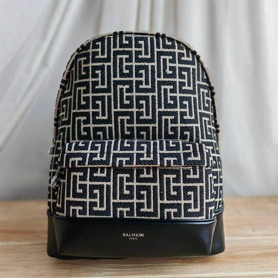 Рюкзак Balmain Jacquard Monogram 30x24 см (2 расцветки)