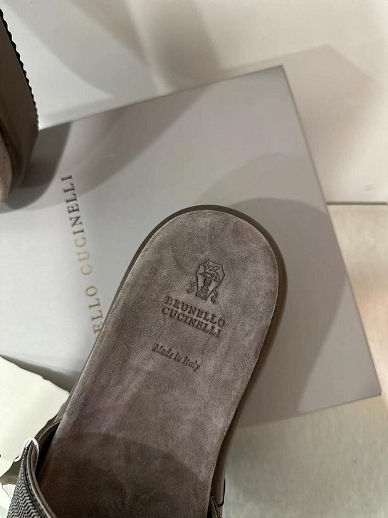Женские шлёпанцы Brunello Cucinelli Premium