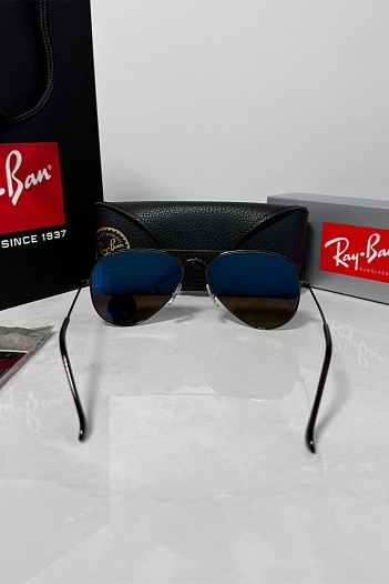 Солнцезащитные очки Ray-Ban Aviator Large Metal - Brown   