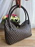 Кожаная сумка Bottega Veneta intrecciato 30x14 см