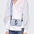 Кожаная сумка Marc Jacobs The Snapshot Dreamy Blue 19x11 см