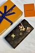Кожаный кошелек Louis Vuitton Sarah Premium 10.5x2x19 см