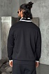 Кофта на молнии чёрного цвета Hugo Boss