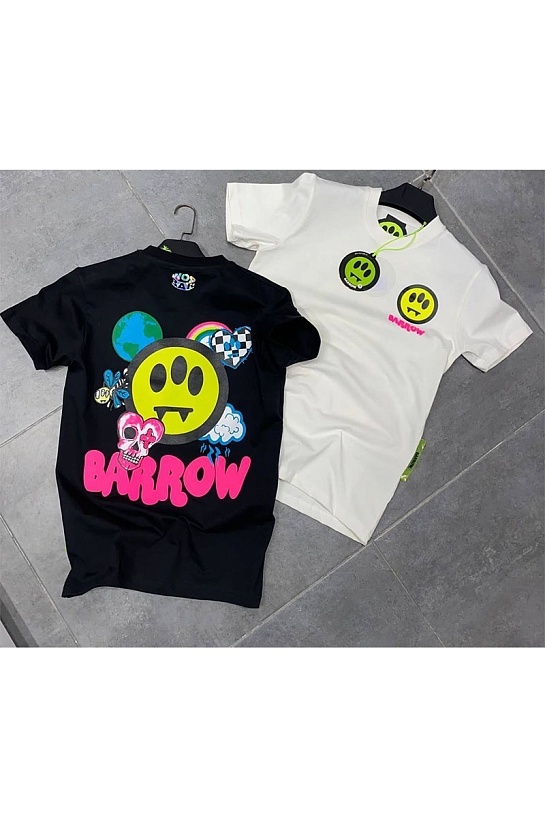 Мужская чёрная футболка Barrow