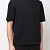 Оверсайз футболка чёрного цвета AMI Paris