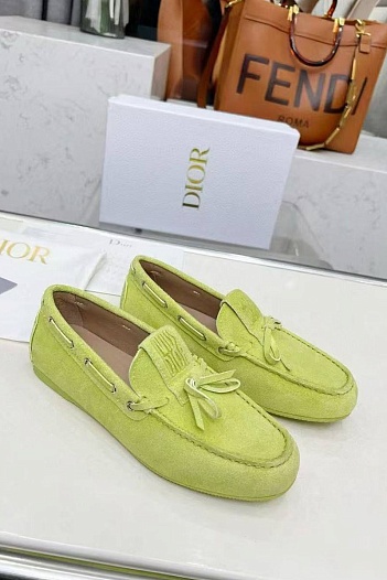 Женские лоферы Dior Miss - Green   