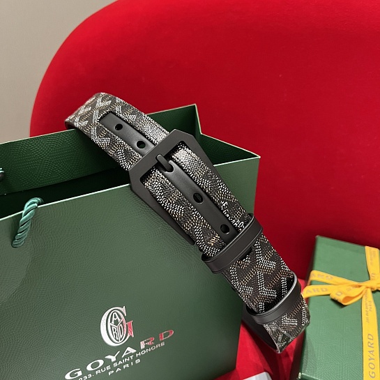 Кожаный ремень Goyard Florida Goyardine premium