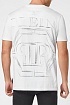 Мужская белая футболка Philipp Plein Hexagon