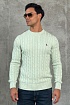 Мужской свитер Polo Ralph Lauren cable-knit - Light Green