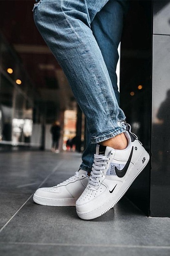 Кроссовки Nike Air Force 1 '07 LV8 Utility Low - White   