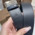 Кожаный ремень Burberry Check TB premium