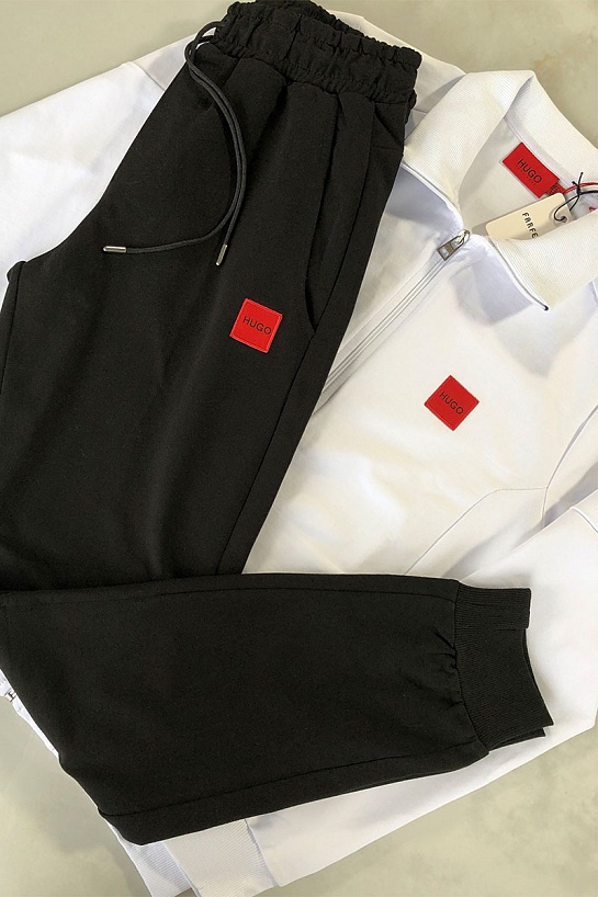 Мужские чёрные штаны Hugo Boss