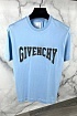 Мужская футболка Givenchy голубого цвета