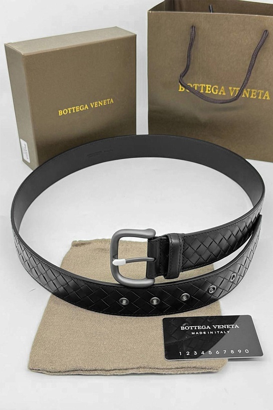 Кожаный ремень Bottega Veneta (ширина 3.8 см, длина 95 / 100 / 105 см)
