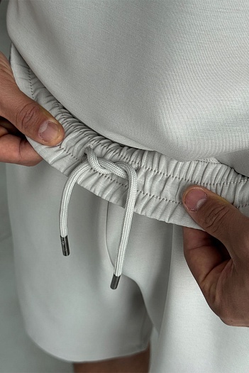 Мужские серые шорты Loro Piana   