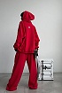 Женский костюм Balenciaga красного цвета