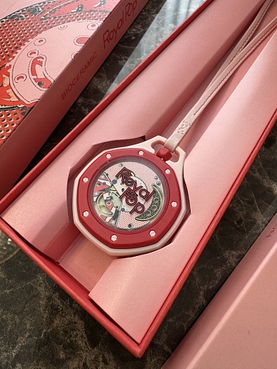 Часы Audemars Piguet × Swatch Royal Pop Otto Rosso premium    