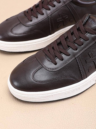 Кожаные кроссовки Premiata Bonnie - Brown   