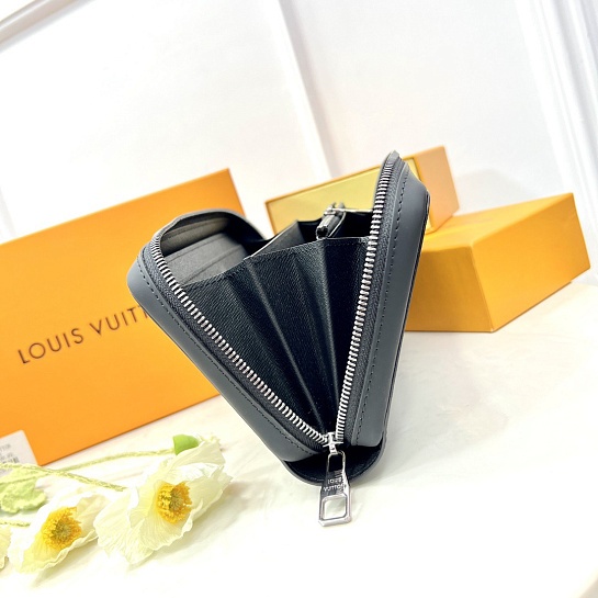 Кожаное портмоне Louis Vuitton Zippy XL premium 22x12x5 см