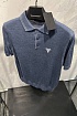 Поло цвета антрацит Prada Milano