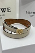 Женский кожаный ремень Loewe Anagram - ширина 2 см, длина 75 / 80 / 85 / 90 см (2 расцветки)