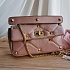 Женская сумка Valentino Roman Stud 25x14 см - Pink