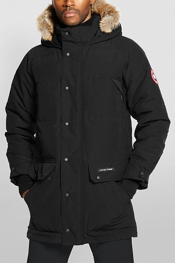 Парка чёрного цвета Canada Goose Emory   