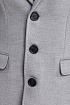 Серое мужское пальто Burberry logo label