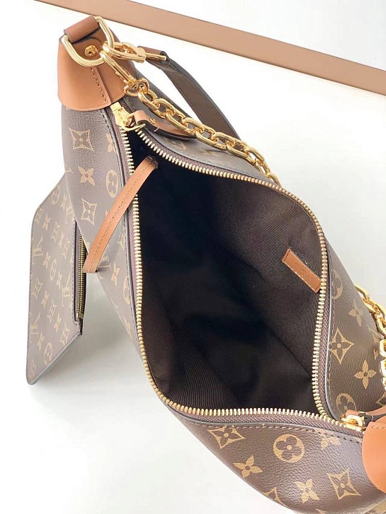 Женская кожаная сумка Louis Vuitton Loop Hobo Premium 38x26x10 см