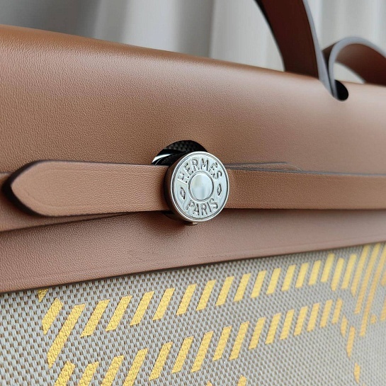 Женская сумка Hermes HerBag 30x26 см - Brown