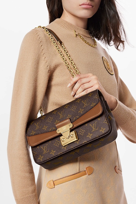 Женская кожаная сумка Louis Vuitton Marceau Monogram 25x15 см