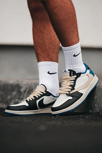 Кроссовки Travis Scott x Fragment x Nike Air Jordan 1 Low   