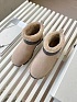 Женские замшевые угги с мехом Brunello Cucinelli Premium - Beige