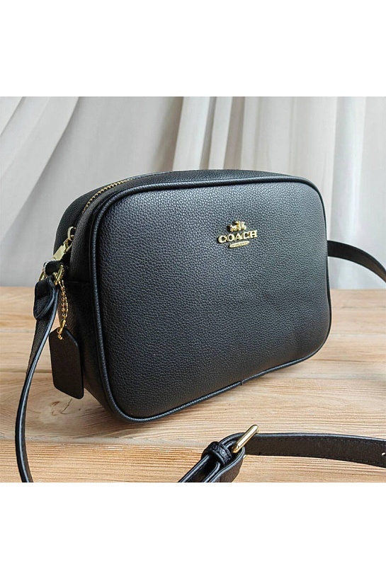 Кожаная сумка Coach Mini Jamie 22x16 см