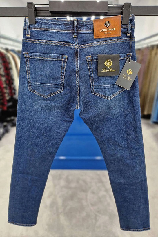Синие джинсы Loro Piana