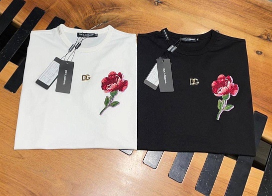 Футболка белого цвета Dolce & Gabbana floral