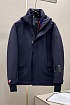 Пуховик синего цвета Moncler Grenoble