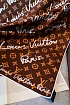 Платок Louis Vuitton LV Script Square premium 89x88 см