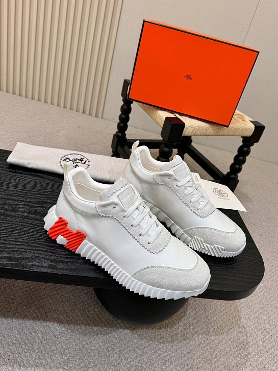 Мужские кроссовки Hermes Bouncing - White
