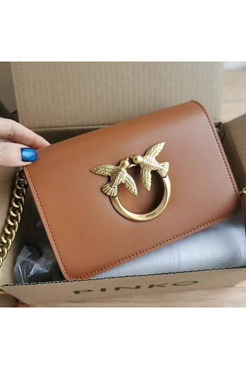 Женская кожаная сумка Mini Love Click Simply 13x19 см   