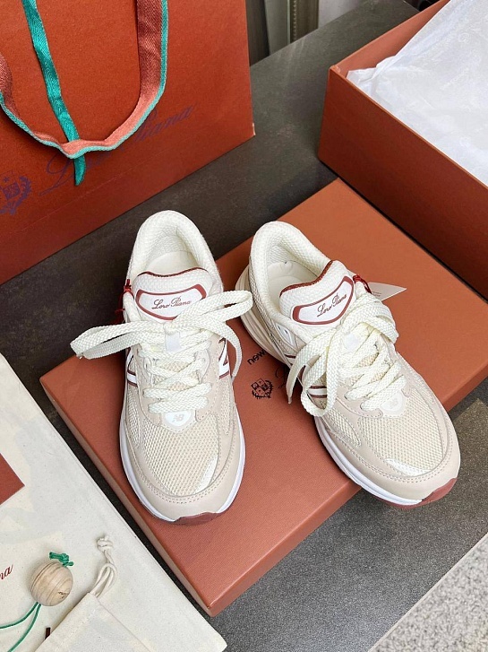 Женские кроссовки Loro Piana x New Balance Premium