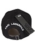 Мужская бейсболка Karl Lagerfeld - Black