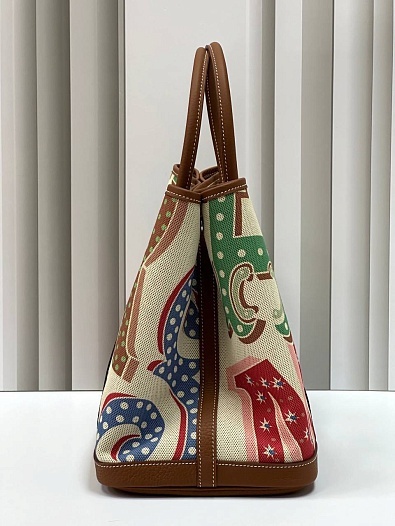 Женская сумка Hermes Garden Party Premium 36x26x17 см   