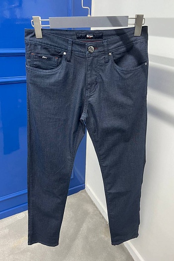 Мужские синие джинсы Brioni Roma   