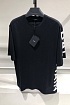 Оверсайз футболка Balmain чёрного цвета