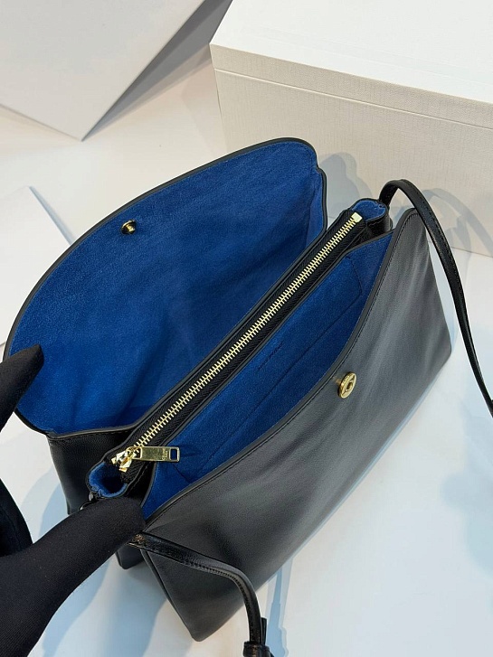 Кожаная сумка Celine Trio Flap premium 22.5x13x3.5 см