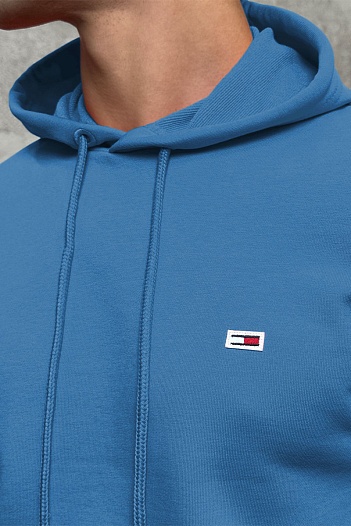 Мужское худи Tommy Hilfiger синего цвета   