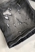 Джинсовые мужские шорты Dsquared2 "ICON" - Grey